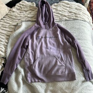 Purple champion hoodie